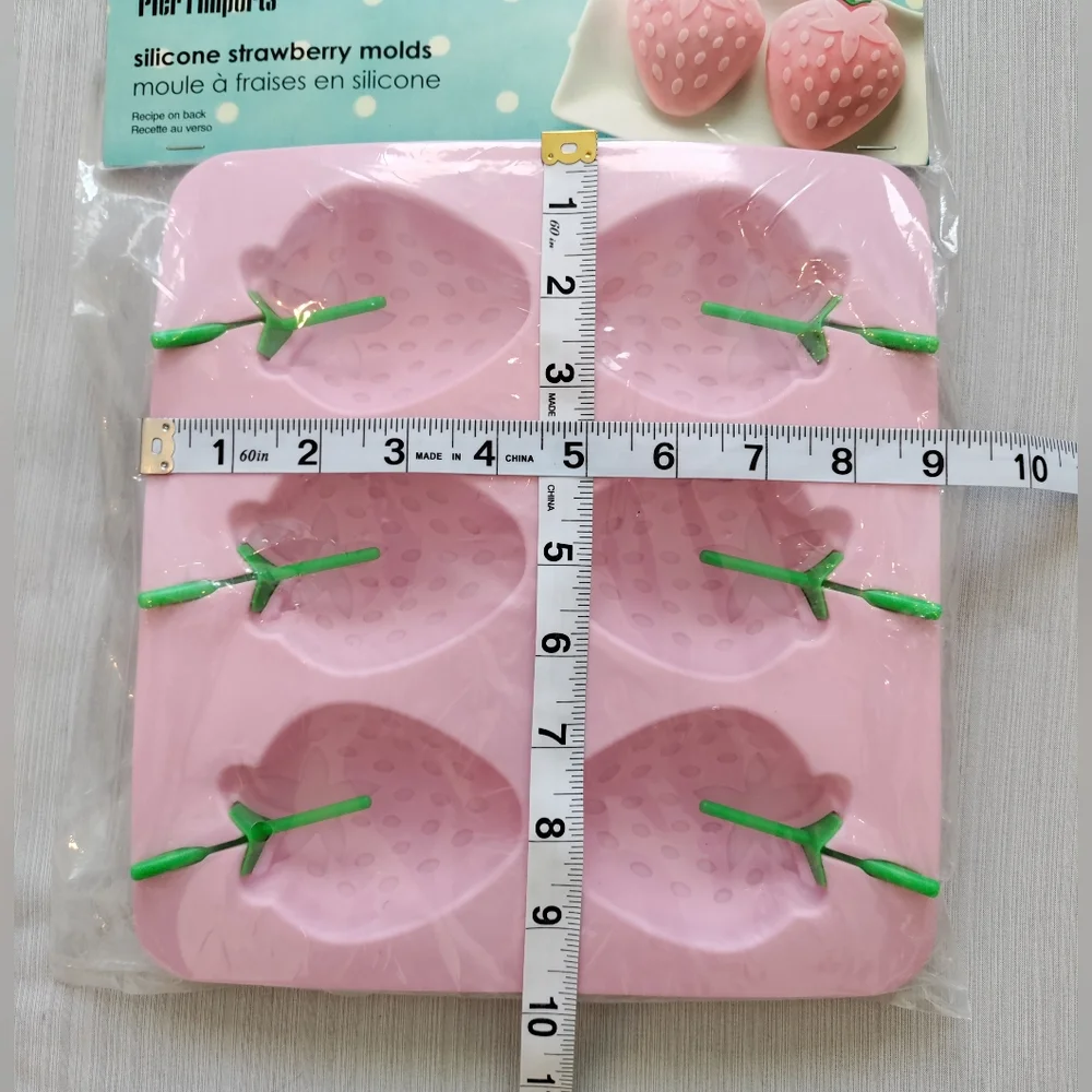PIER 1 IMPORTS silicone strawberry molds
